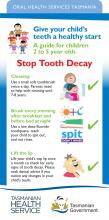 Give your child’s teeth a healthy start – A guide for children 2 to 5 year olds