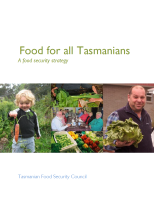 Thumbnail image of the Food for all Tasmanians strategic document.