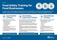 thumbnail food safety training for food businesses
